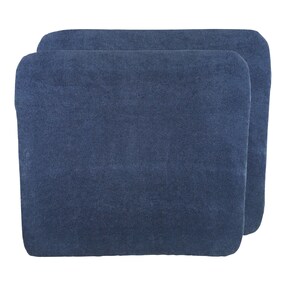 2er-Pack Wickelauflagenbezug Frottee 85x75 cm