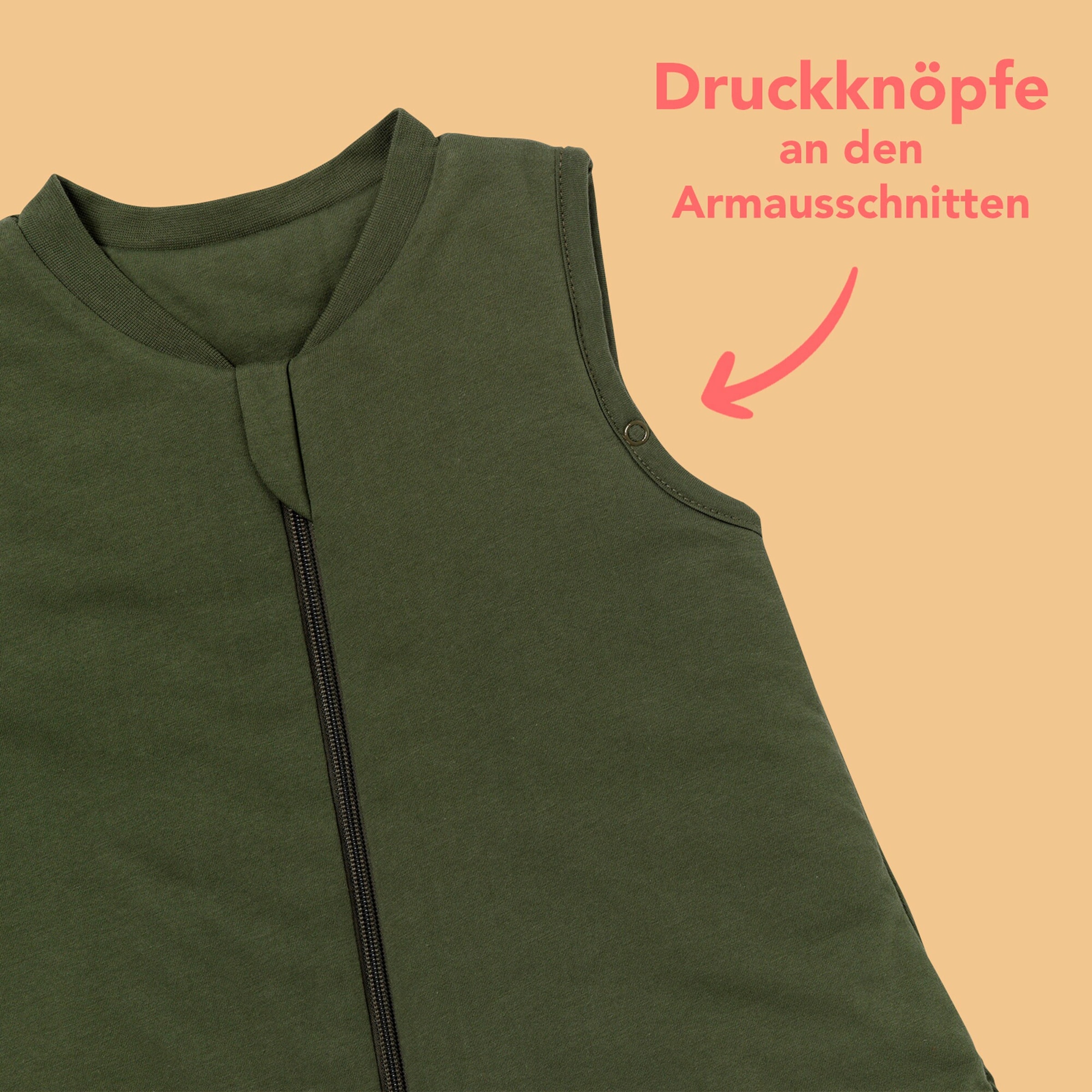 Schlummersack Schlafsack ohne Füßen 2.5 Tog