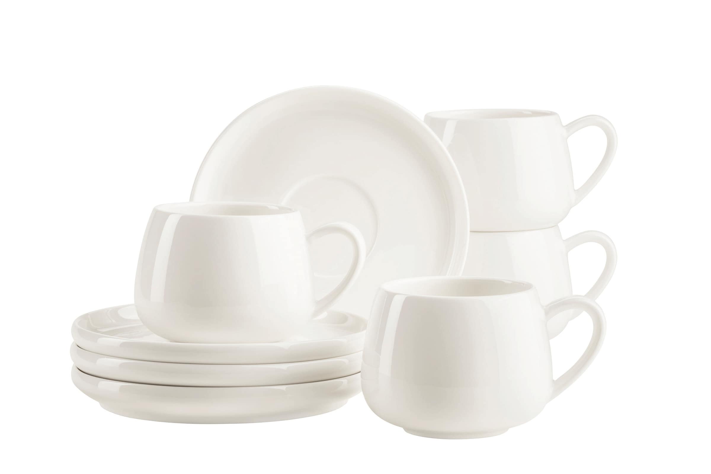 Kaffeetassen Set, Porzellan Taya