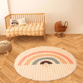 Krabbeldecke XXL gesteppt 150 cm