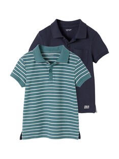 2er-Pack Jungen Poloshirts, Pikee Oeko-Tex