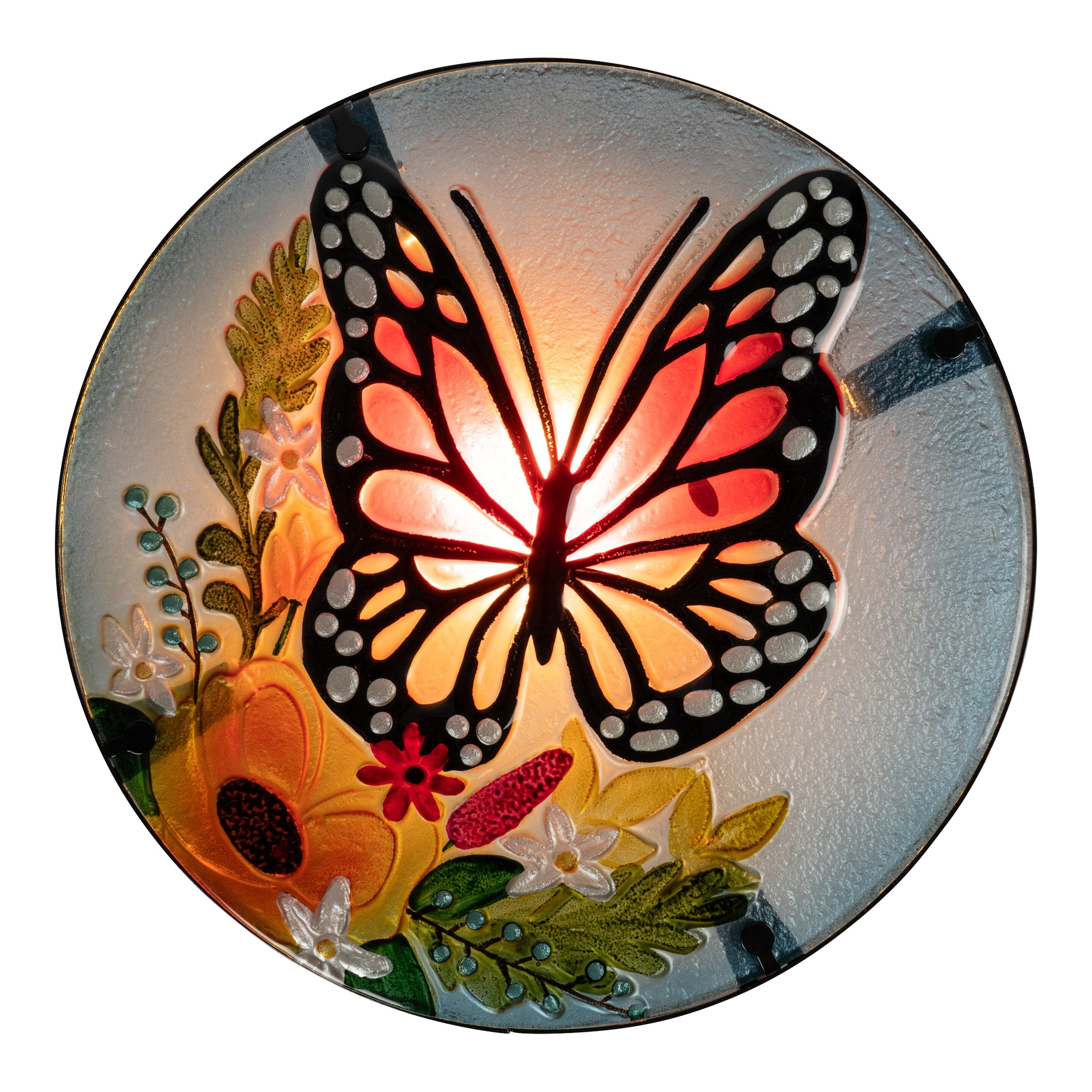 Solar-LED-Beistelltisch „Schmetterling“