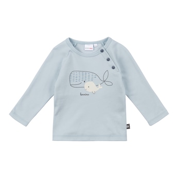 T-shirt raglan à manches longues baleines