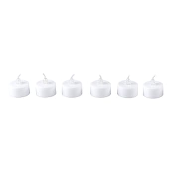 LED-theelichtjes “Basic”, 6 stuks