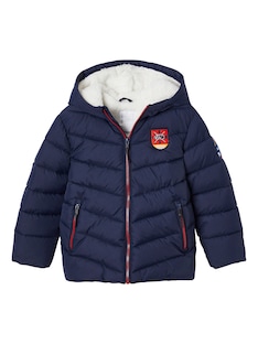 Jungen Skijacke mit Fleecefutter und Recycling-Polyester