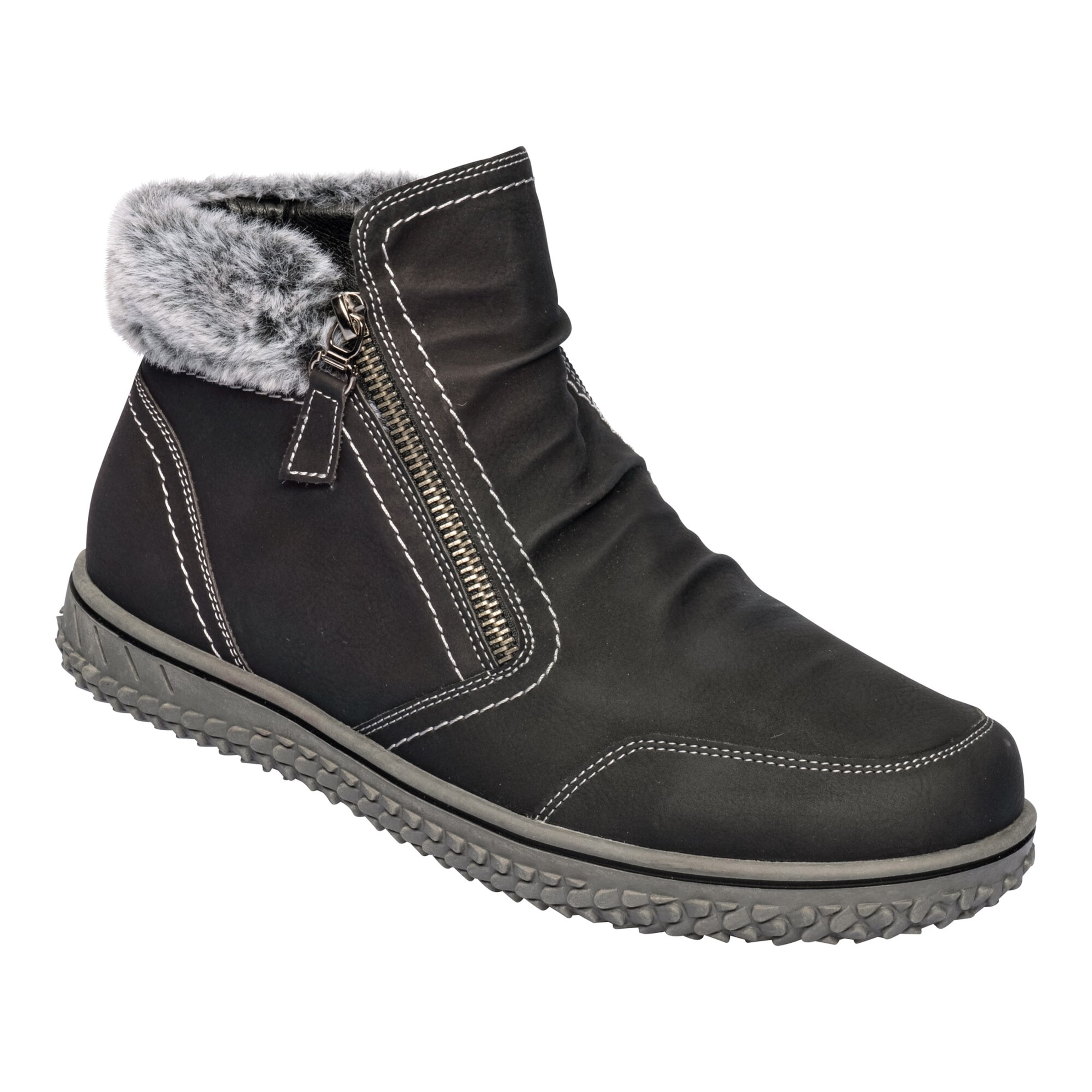 wonderwalk Kuschel-Stiefelette „Carmen“, Größe: 40, schwarz