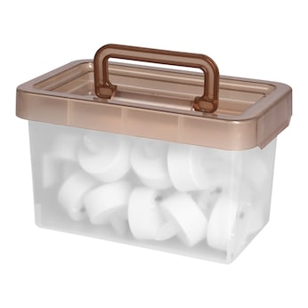 Voorraadbox met led-theelichtjes, 24 stuks