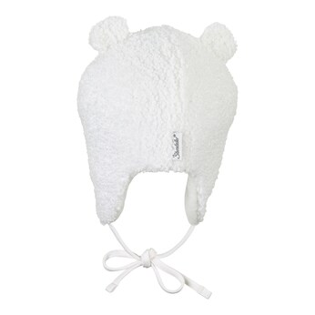 Plüschmütze mit Ohren Eisbär