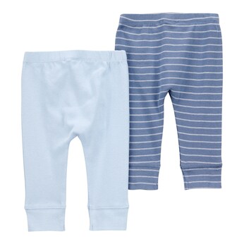 2er-Pack Jogginghosen Rippqualität Ringel