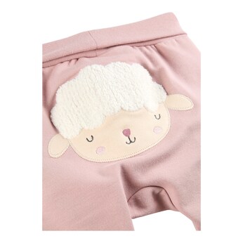 Jogginghose mit Po-Applikation Schaf