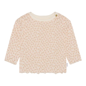Shirt langarm Blumen