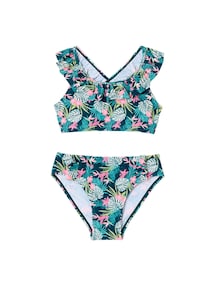 Mädchen Bikini mit Volants