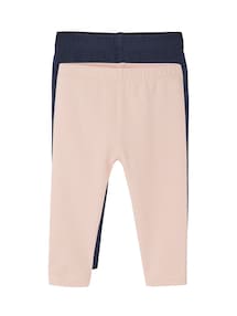 2er-Pack Mädchen Baby Leggings BASIC