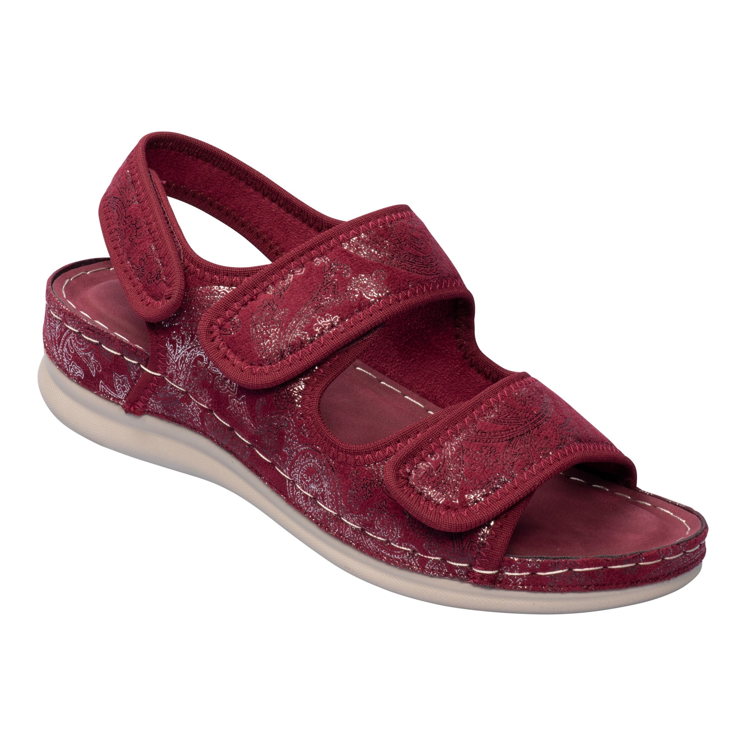 wonderwalk Bequem-Klettsandalette „Christa“, Größe: 41
