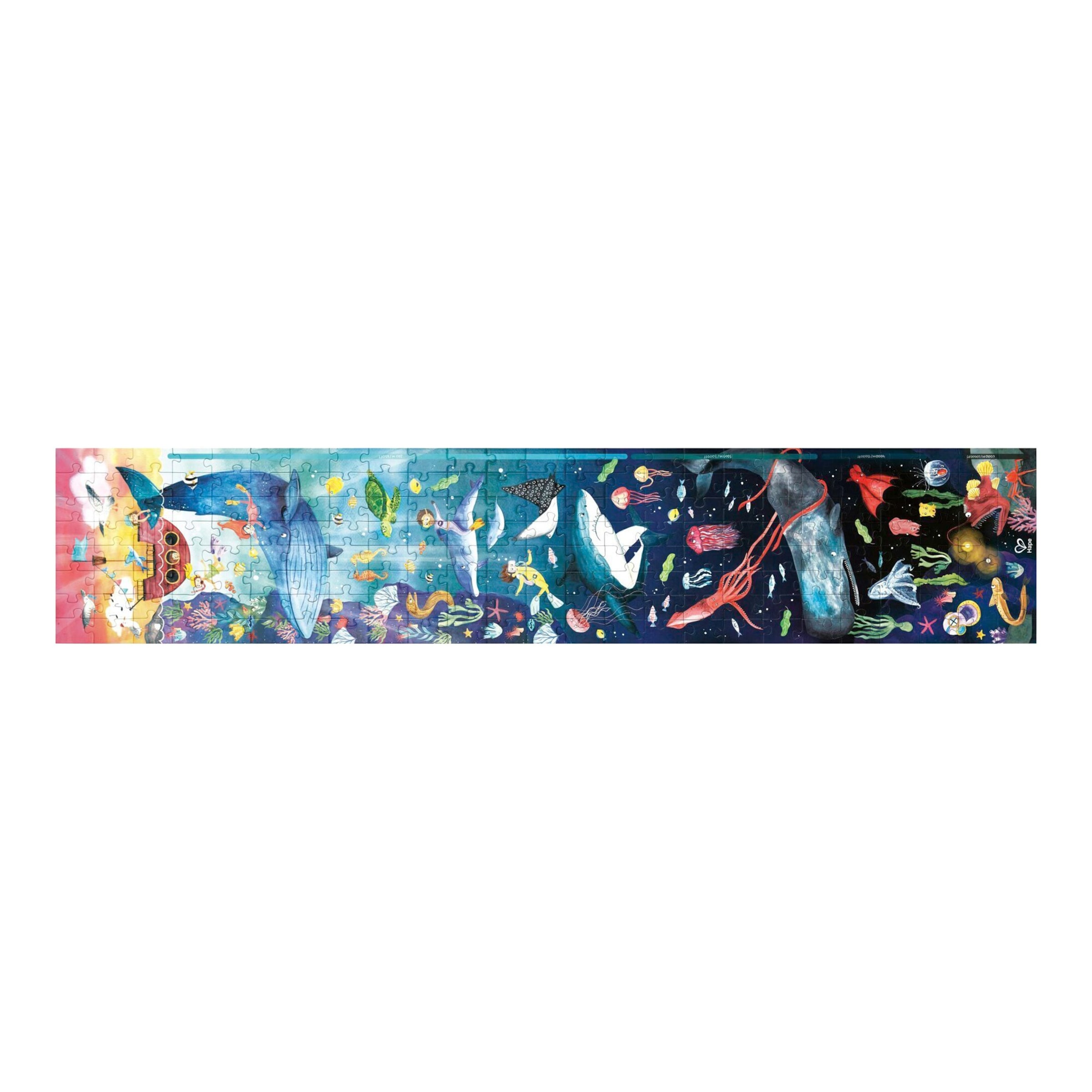 Hape Puzzle Leben im Ozean 200 Teile