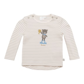Shirt langarm Ringel Bär