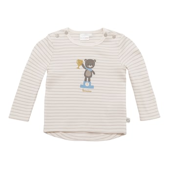 Shirt langarm Ringel Bär