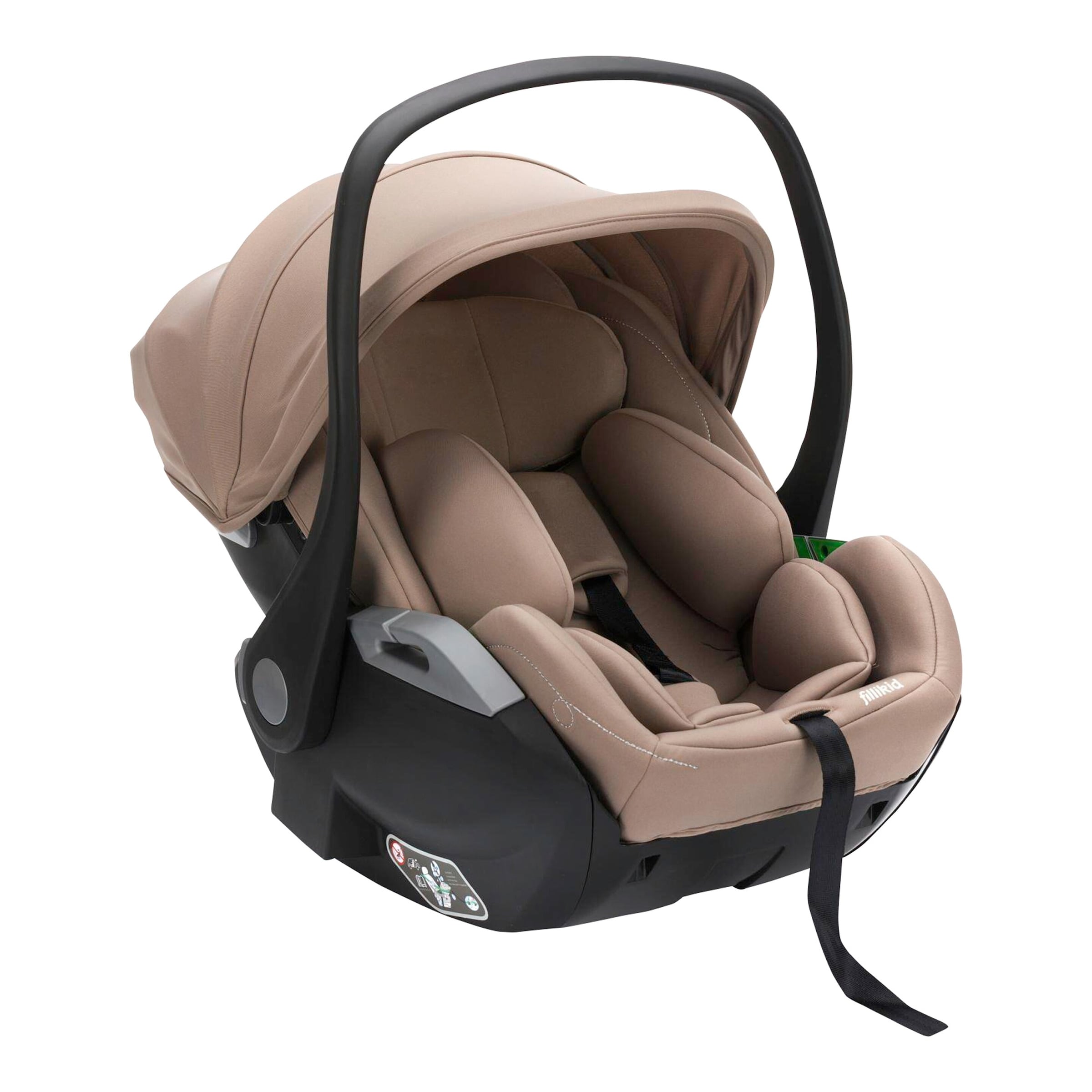 Fillikid Babyschale inkl. Isofix-Basis