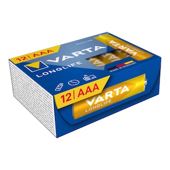 Longlife-Batterien AAA "Big Box", 12 Stück