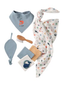 Baby Geschenkset zur Geburt, 6 Teile