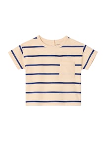 Baby T-Shirt mit Streifen, Bio-Baumwolle