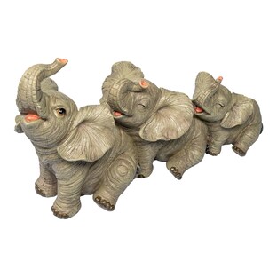 ﻿Deko-Figur „Elefanten-Familie“