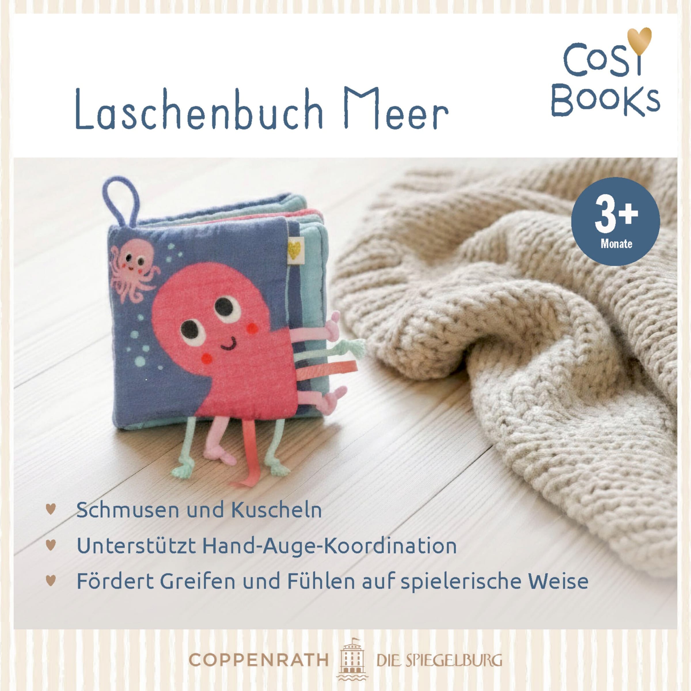CosyBooks: Babys Laschenbuch - Meer