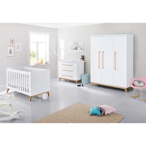 3-tlg. Babyzimmer Riva breit groß