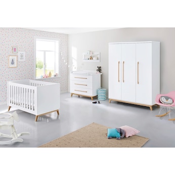 3-tlg. Babyzimmer Riva breit groß