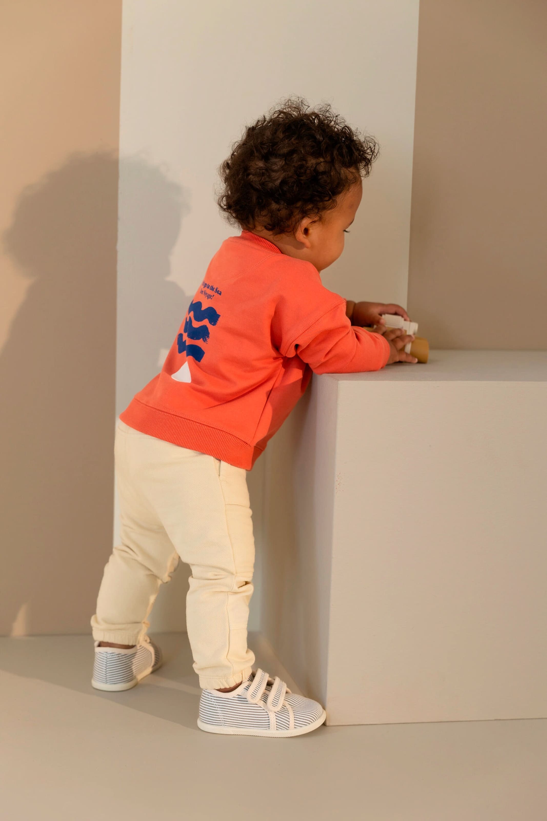 Thumbnail - Noppies Baby Sweater - backprint