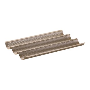 Plaque de cuisson pour 3 baguettes