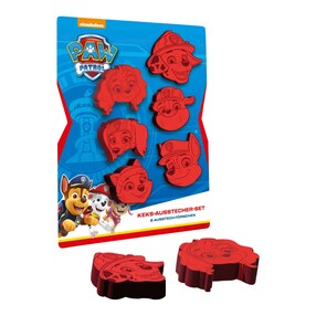 6-tlg. Ausstecher-Set Paw Patrol
