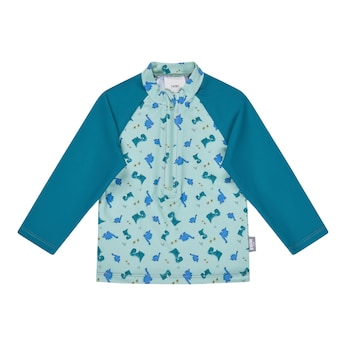 Badeshirt langarm mit UV-Schutz Dinos