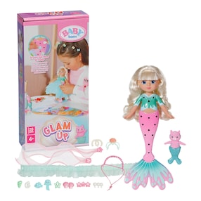 Puppe Meerjungfrau Glam Up Sparkle