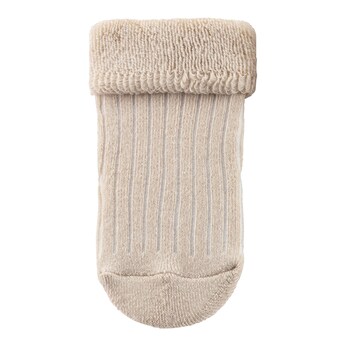Socken mit geripptem Vollplüsch