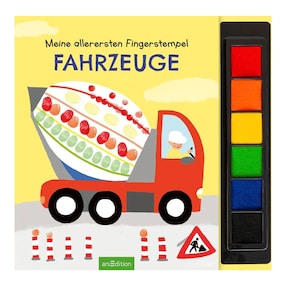 Malbuch Meine allerersten Fingerstempel - Fahrzeuge 