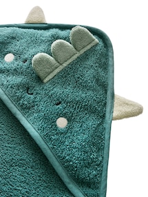 Baby Kapuzenbadetuch & Waschhandschuh DRACHE