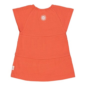 Kleid kurzarm Struktur
