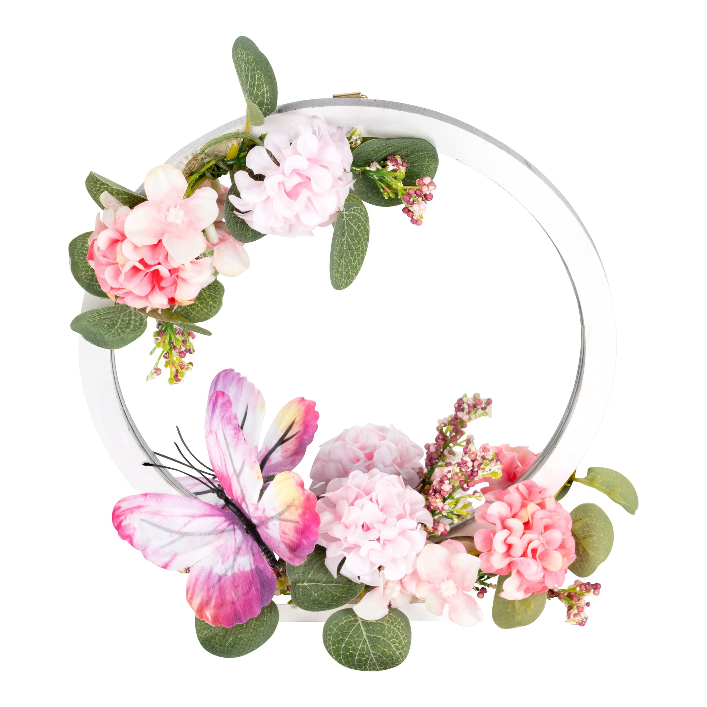 Spiegel mit Sommerblumen