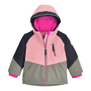 Veste d'hiver à capuche colorblock