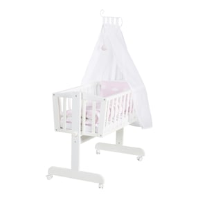 Komplettwiegenset Kleine Wolke rosa 
