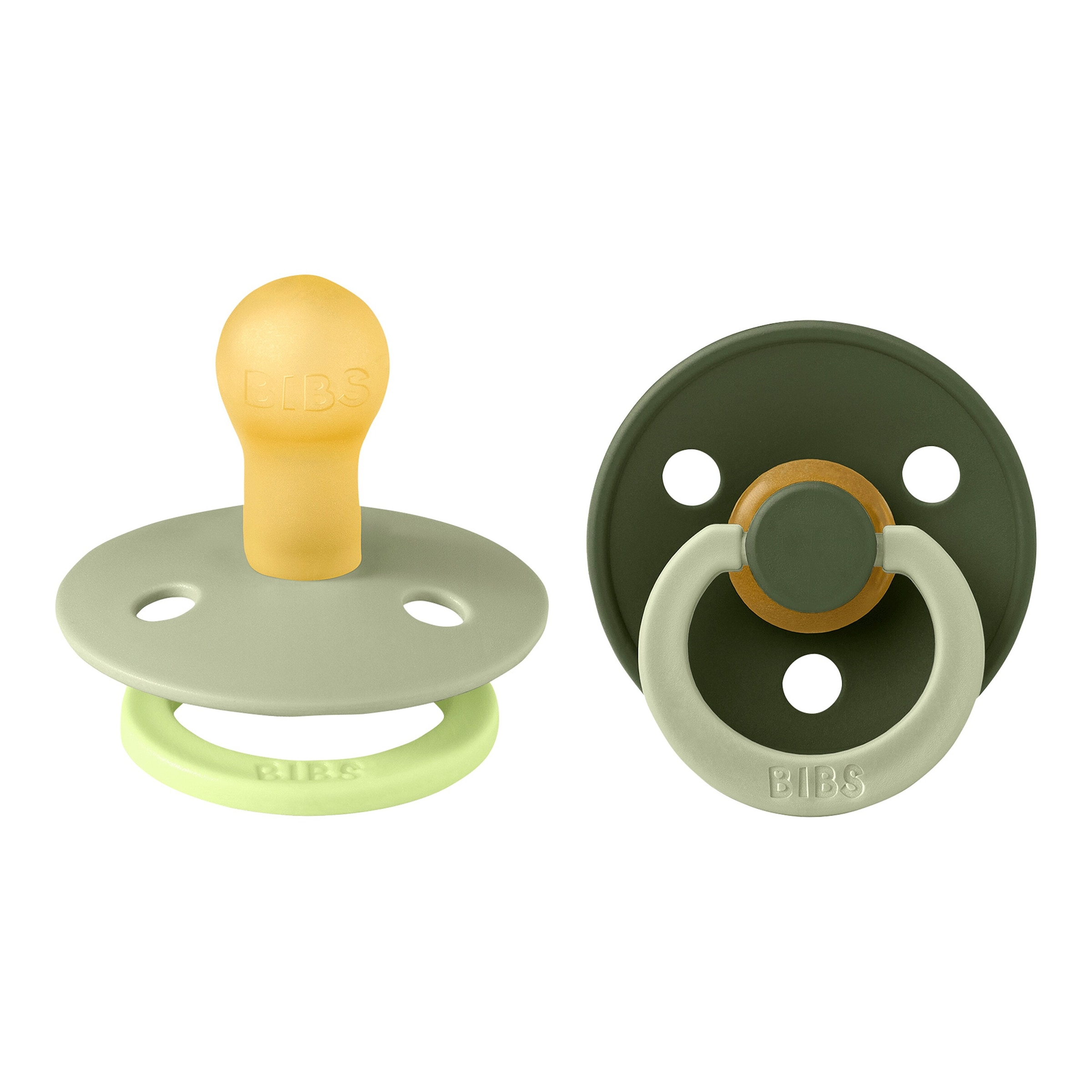 Bibs 2-er Pack Studio Collection Schnuller Latex, 0-6M