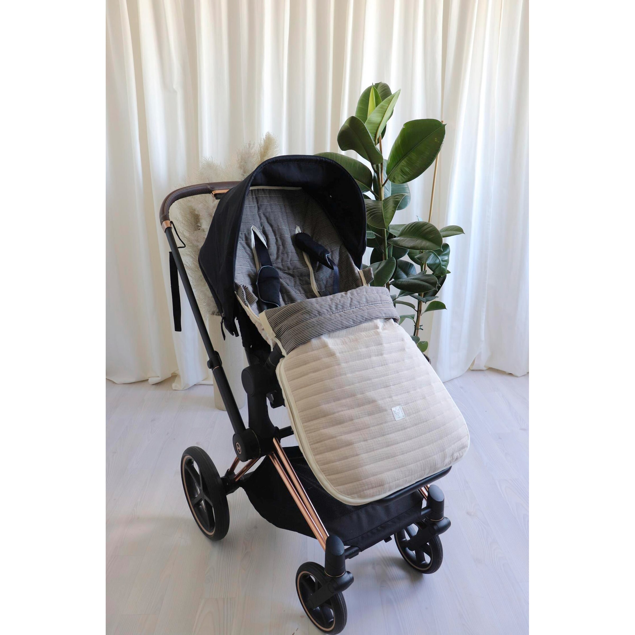 Thumbnail - Kaiser Sommerfußsack WINDY beige