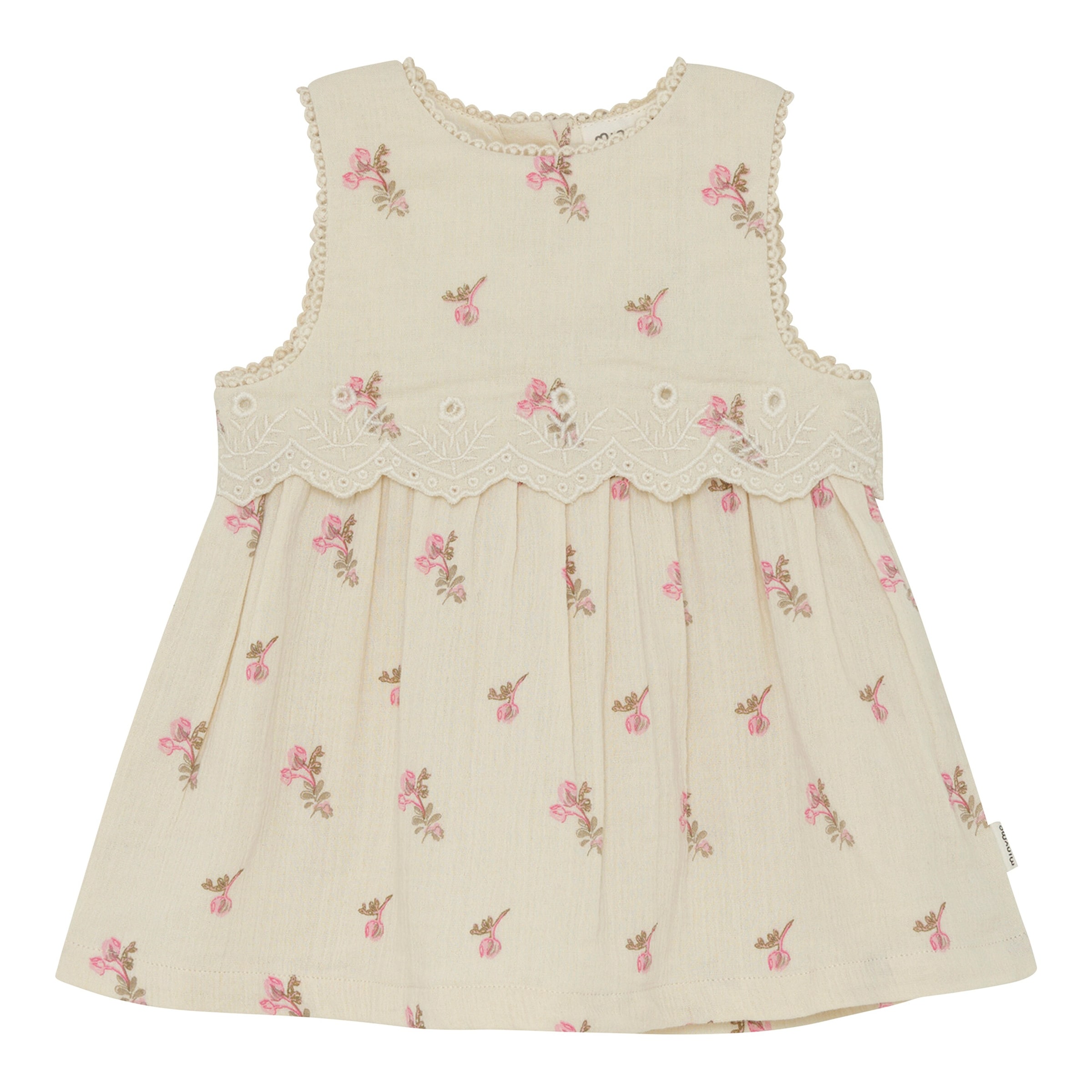 Minymo Kleid ohne Arm Blumen
