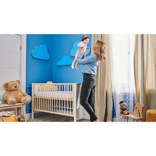 Kinderkraft - Lit bébé Mia 60x120 cm avec matelas