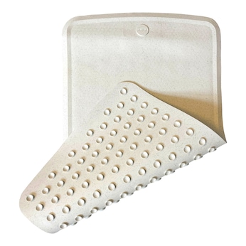 Badewannenmatte aus Naturkautschuk 55x32cm 