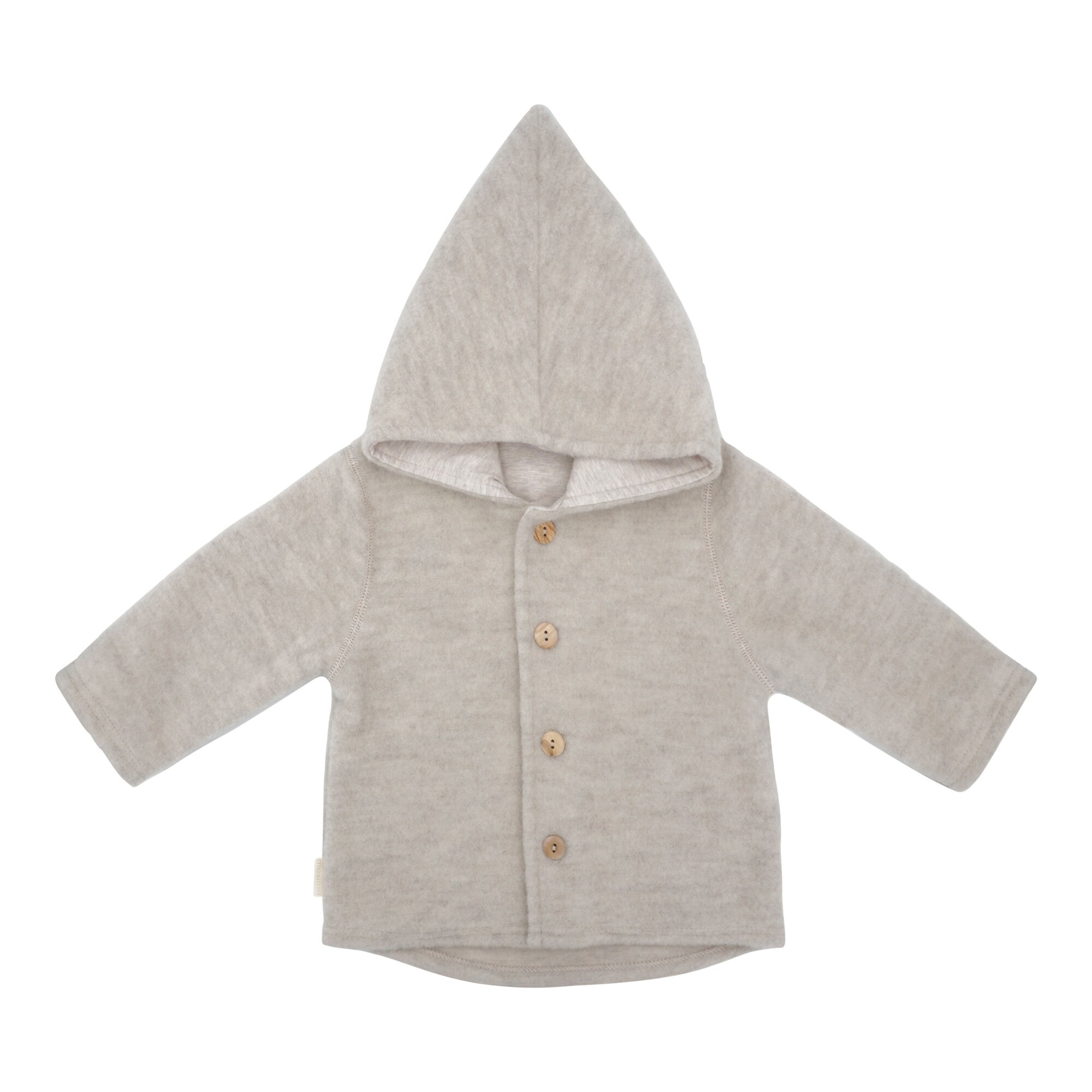 Maximo Wollfleece-Jacke mit Kapuze