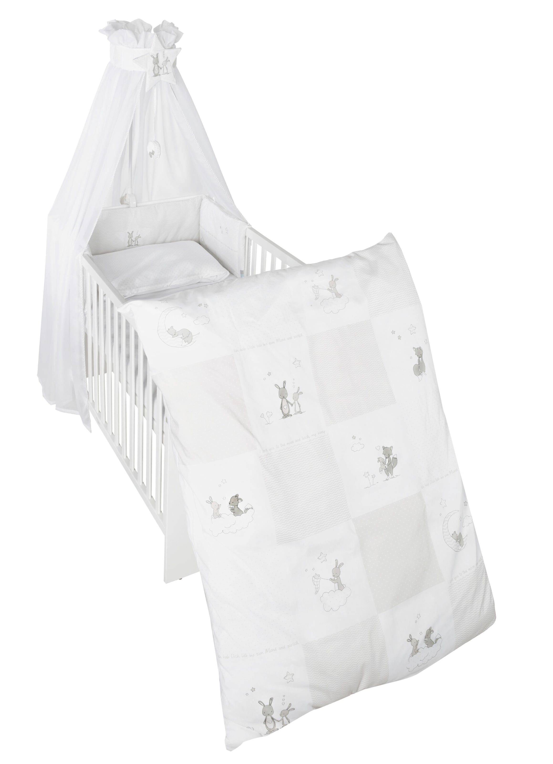 Roba Kinderbettgarnitur Fox & Bunny