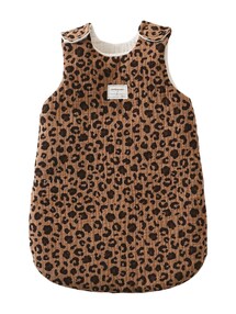 Puppen-Schlafsack aus Musselin Leo-Capsule