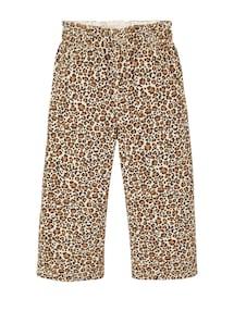 Weite Mädchen Paperbag-Hose, Bundweite verstellbar